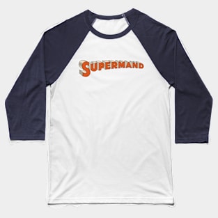 Supermand Baseball T-Shirt